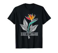 Hermoso pájaro del paraíso arte floral Camiseta
