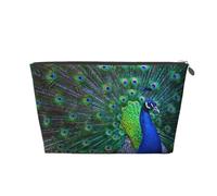 Hermoso Pavo Real, Bolsa de artículos de tocador Bolsa de Maquillaje Bolsa de cosméticos Bolsa de artículos de tocador de Viaje portátil