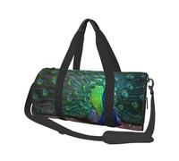 Hermoso Pavo Real, Bolsa de Viaje de Gran Capacidad, Bolso Redondo, Bolsa de Viaje Deportiva, Bolsa de Mano, Bolsa de Fitness