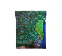 Hermoso Pavo Real, Squeeze Top Wallet Bolsa de Almacenamiento para Mujer Monedero pequeño Bolsa de Cambio