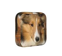 Hermoso Perro de Raza Sheltie,Bolsas para Guardar compresas sanitarias, Bolsas para la menstruación para Mujeres y Adolescentes.