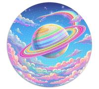 Hermoso Planeta Puzzles Imposible,desafío para Adultos Juego EduGatoivo 1000 Piezas Obra De Arte De Juego De para Adultos Y Niños A Partir De 12 Años 1000pcs (67.5x67.5cm)