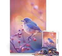 Hermoso Rompecabezas de 1000 Piezas con Imagen de pájaro para adolescentesPiensa Que tu Tiempo de Entrenamiento está Bien empleadoBordes definidosRegalo Festivo (50x75cm)