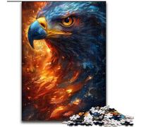 Hermoso Rompecabezas de águila para Adolescentes, 1000 Piezas, Juegos educativos, decoración del hogar, Ideal para Decorar el Escritorio (26x38cm)