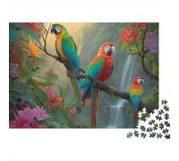 Hermoso Rompecabezas de Loro. Divertido Juego Educativo para Toda la Familia. Dificultad Alta, Pero no Aburrido. 1000 Piezas (75 x 50 cm).