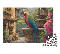 Hermoso Rompecabezas de Loro. Divertido Juego Educativo para Toda la Familia. Dificultad Alta, Pero no Aburrido. 500 Piezas (52 x 38 cm).