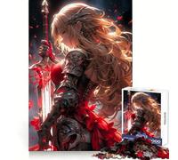 Hermoso Rompecabezas de Valkiria para Adolescentes, 1000 Piezas, desarrolla la Memoria, es Ideal para Momentos de Ocio, Tiene Bordes nítidos y es una Sorpresa navideña (50x75cm)