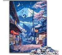Hermoso Rompecabezas del Monte Fuji para Adultos de 1000 Piezas. Un Regalo Ideal para la diversión Familiar (tamaño 50x75cm).