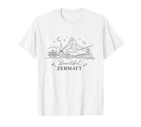 Hermoso Zermatt Camiseta