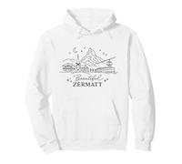 Hermoso Zermatt Sudadera con Capucha
