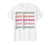 Hermosos Hombres, Mujeres y niños Que Son magníficamente Garganta Camiseta