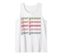 Hermosos Hombres, Mujeres y niños Que Son magníficamente Garganta Camiseta sin Mangas