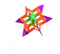 Hermosos kits de loto hechos a mano de poliéster de color claro para exteriores, regalo para niñas familiares, niños, fácil de volar, dragón profesional del viento multicolor para niños