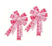 Hermosos lazos de cinta para el día de San Valentín, adecuados para parejas y entusiastas de las manualidades, resistente y elegante cinta de decoración de fiestas