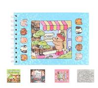Hermosos libros para colorear con temática de animales para niños, libros para pintar con garabatos,