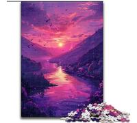 Hermosos paisajes de ensueño: Rompecabezas de 1000 Piezas para Adolescentes y Adultos Alivia el estrés, Pasa el Tiempo y Disfruta de Unas Vacaciones en casa Regalo Divertido (50x75cm)