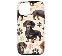 Hermosos perros salchicha lindos perros salchicha Carcasa para iPhone 12/12 Pro