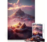 Hermosos Rompecabezas de paisajes fantásticos de 1000 Piezas para adolescentesRompecabezas para ejercitar el Pensamiento, Ideal para Relajarse y como Regalo de cumpleaños (50x75cm)