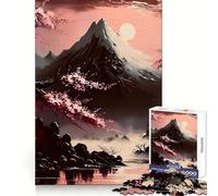 Hermosos Rompecabezas de paisajes para Adultos, 1000 Piezas, Pensamiento crítico, Tranquilidad, Ocio, Bordes Uniformes, Sorpresa Festiva (38x26cm)