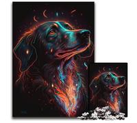 Hermosos Rompecabezas de Perros para Adultos, 1000 Piezas, para Adolescentes y familias. Juego de ingenio para armar, Regalo de 26x38cm/10,23x14,96 Pulgadas.