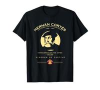 Hernán Cortés Conquistador Imperio Azteca Castilla Conquistador Camiseta
