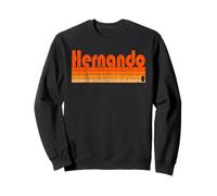 Hernando, Mississippi Estilo retro de los 80 Sudadera