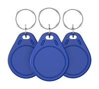 HERNAS - 100 llaves UID regrabables, tarjetas RFID Mi-Fare 1K S50, etiqueta NFC, control de acceso ABS 13.56 MHz, bloque 0 sector, cumple ISO 14443A