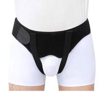 Hernia Inguinal Hombre, Adecuados para Hernias Inguinales Unilaterales/Bilaterales, Cinturon Hernia Inguinal Unisex para Hernias con Almohadillas de Presión Extraíbles(Medium)