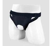 Hernia Inguinal Hombre, Braguero Hernia Inguinal Hombre, Material Transpirable, Envoltura Completa de 360°(Black,Small)