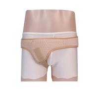 Hernia Inguinal Hombre, Cinturón Hernia Inguinal Ajustable Unilateralmente, Unisex, con 1 Almohadilla de Compresión Extraíble(L)