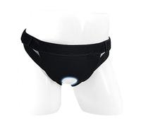 Hernia Inguinal Hombre Cinturones de Hernia Braguero para Inguinal Simple/Doble para ayuda de Recuperación y Prevención pre y posoperatoria(Black,Large)