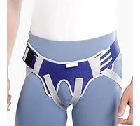 Hernia Inguinal para Hombres y Mujeres con 2 Pares de Almohadillas de Compresión Extraíbles, Adecuadas para Braguero Hernia Inguinal Unilaterales/Bilaterales, Ajustables(Medium)