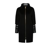 Herno - Abrigo en Lana de Lujo y Nailon Ultraligero - Coats - Mujer - Negro - L -