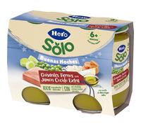 Hero Baby Buenas Noches Guisantes Tierno Jamón 2x190 gr