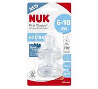 Nuk Tetina Fc+ Flow Control 6-18 Meses Silicona 2uds