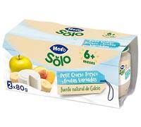 Hero Baby Petit Queso Fresco Frutas Variadas 2x80g