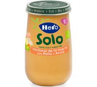Hero Baby Solo Verduras Con Pollo y Arroz 190 g