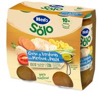 Hero Baby Tarrito Guiso de Verduras con Merluza con Trocitos +10m 2x235 gr