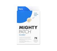 Hero Cosmetics Mighty Patch Invisible+ - Parche de botón de día - Invisible & Discreto - Resultados en 6H - Tecnología Hidrocoloide - Absorbe las impurezas y reduce los botones - Formato 78 parches