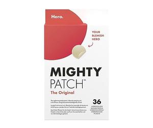 Hero Cosmetics Mighty Patch Original - Parche Nocturno para Granos - Resultados en 6H - Tecnología Hidrocoloidal - Absorbe Impurezas y Reduce Granos - Formato 36 Parches