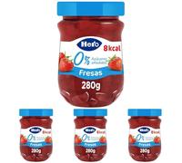 Hero Diet Mermelada de Fresas 280g (Paquete de 4)