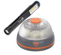 Hero Driver LED Pack Baliza V16 Conectada Certificada DGT + Linterna LED Recargable USB-C - Seguridad Vial Obligatoria 2026