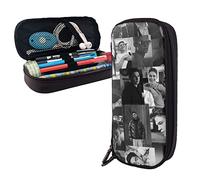 Hero Fiennes-Tiffin - Estuche de piel con compartimentos, bolsa de almacenamiento grande, bolsa de papelería para oficina y universidad, color, 5.0cm*10.5cm*20.5cm, Estuche para lápices