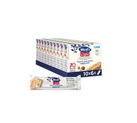 Hero Light Barrita de cereales y avellanas, aperitivos sin azúcar añadido, sin aceite de palma, cero conservantes, 10 paquetes de 6 barras x 20 g