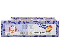 Hero Mermelada Porciones Confitura de Melocotón - Sin Gluten y Vegana, Fuente de Fibra, Sin Grasas Añdidas, Calidad Premium y Sabor Intenso, Saludable, 72 x 25g