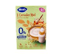 Hero Solo Papilla 8 Cereales con Miel +6m 340 gr