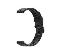 hero-s Wei TalkBand B6 - Correa de silicona universal para reloj de pulsera, 16 mm, con hebilla de metal, correa de silicona