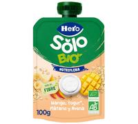 Hero Solo Bio Bolsita de Mango, Plátano y Yogur +6m 100 gr