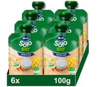 Hero Solo Bio Bolsita de Mango, Plátano y Yogur +6m 6x100 gr