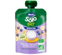 Hero Solo Bio Bolsita de Platáno, Arándanos y Yogur +6m 100 gr